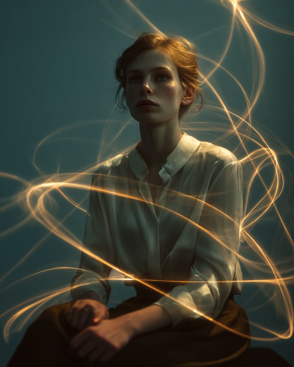 Cinematic Portrait with Radiant Energy output 2