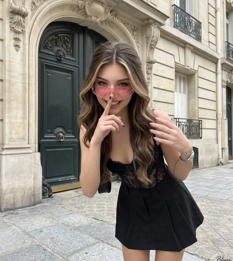 Parisian Street-Style Fashion Portrait output 12