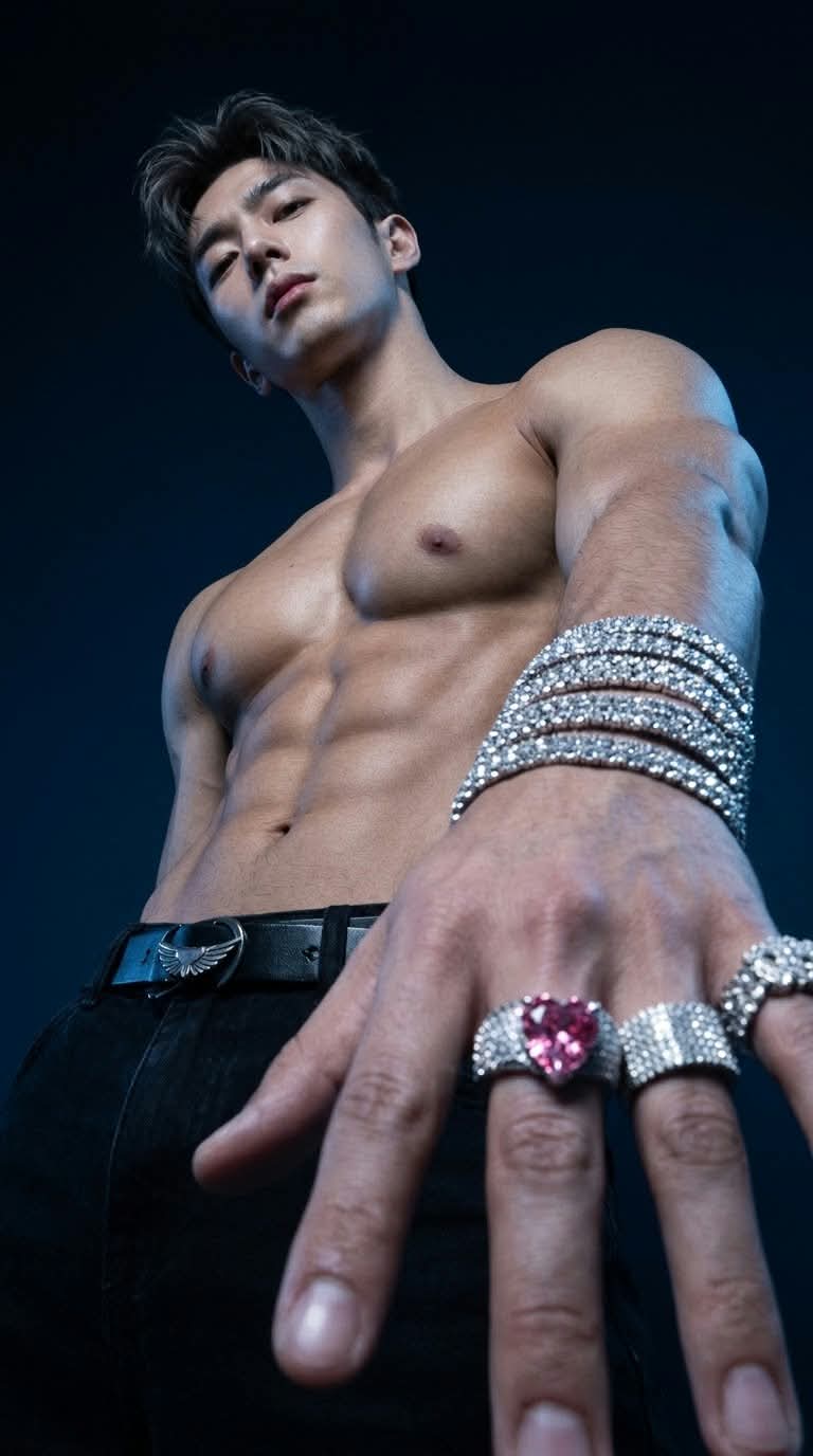 Hotman Paris-Inspired Jewelry Editorial Portrait output 1