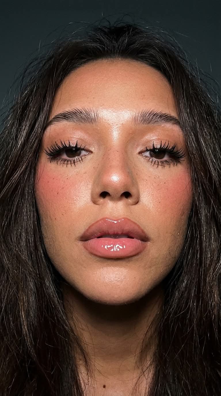 Ultra-Realistic iPhone Flash Macro Selfie output 1
