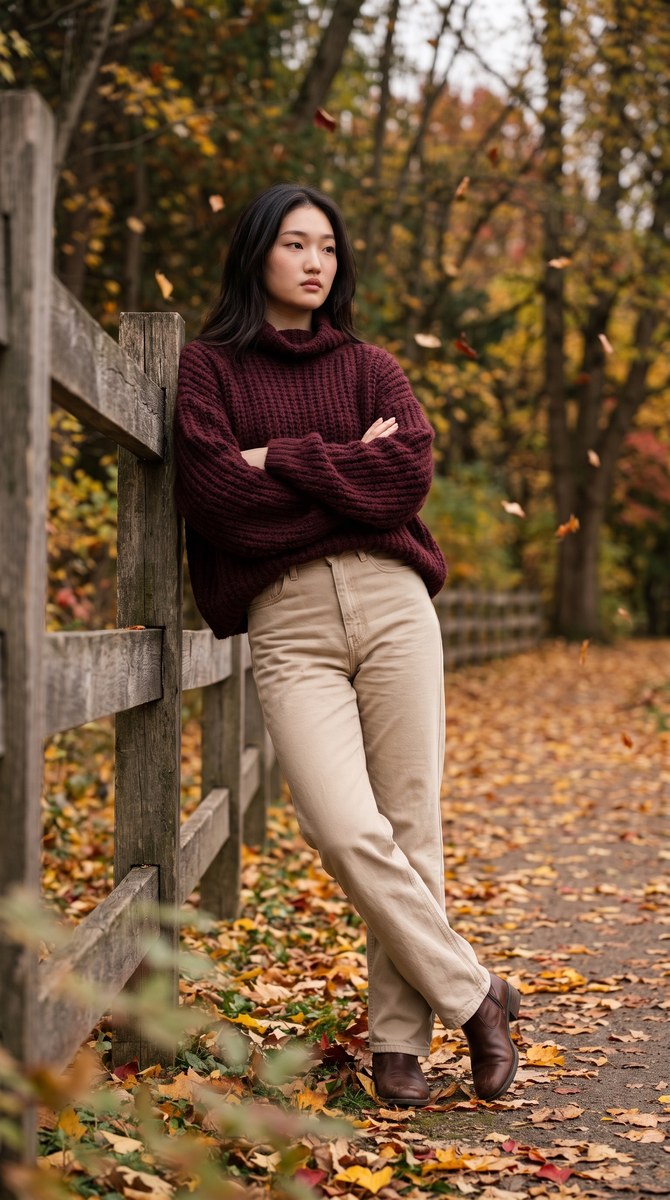Autumn Park Fashion Portrait output 4
