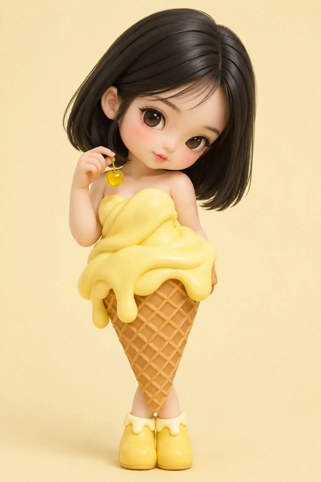 Ice Cream and Cherry Designer Toy output 4