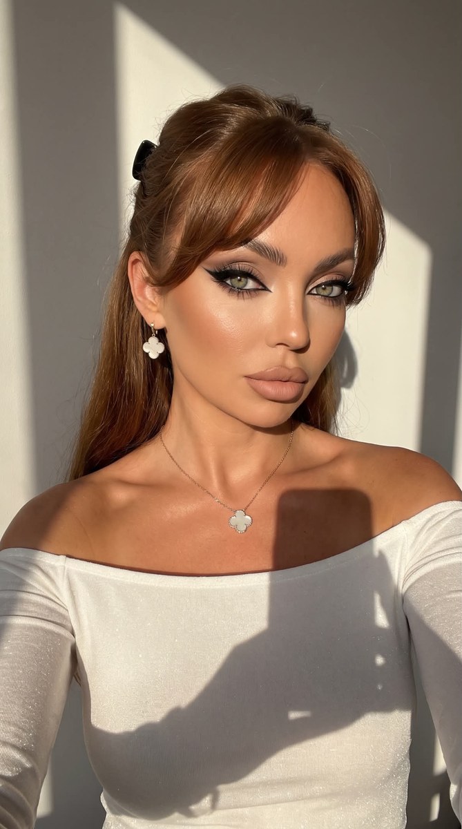 Casual Glam Front-Camera Selfie output 2