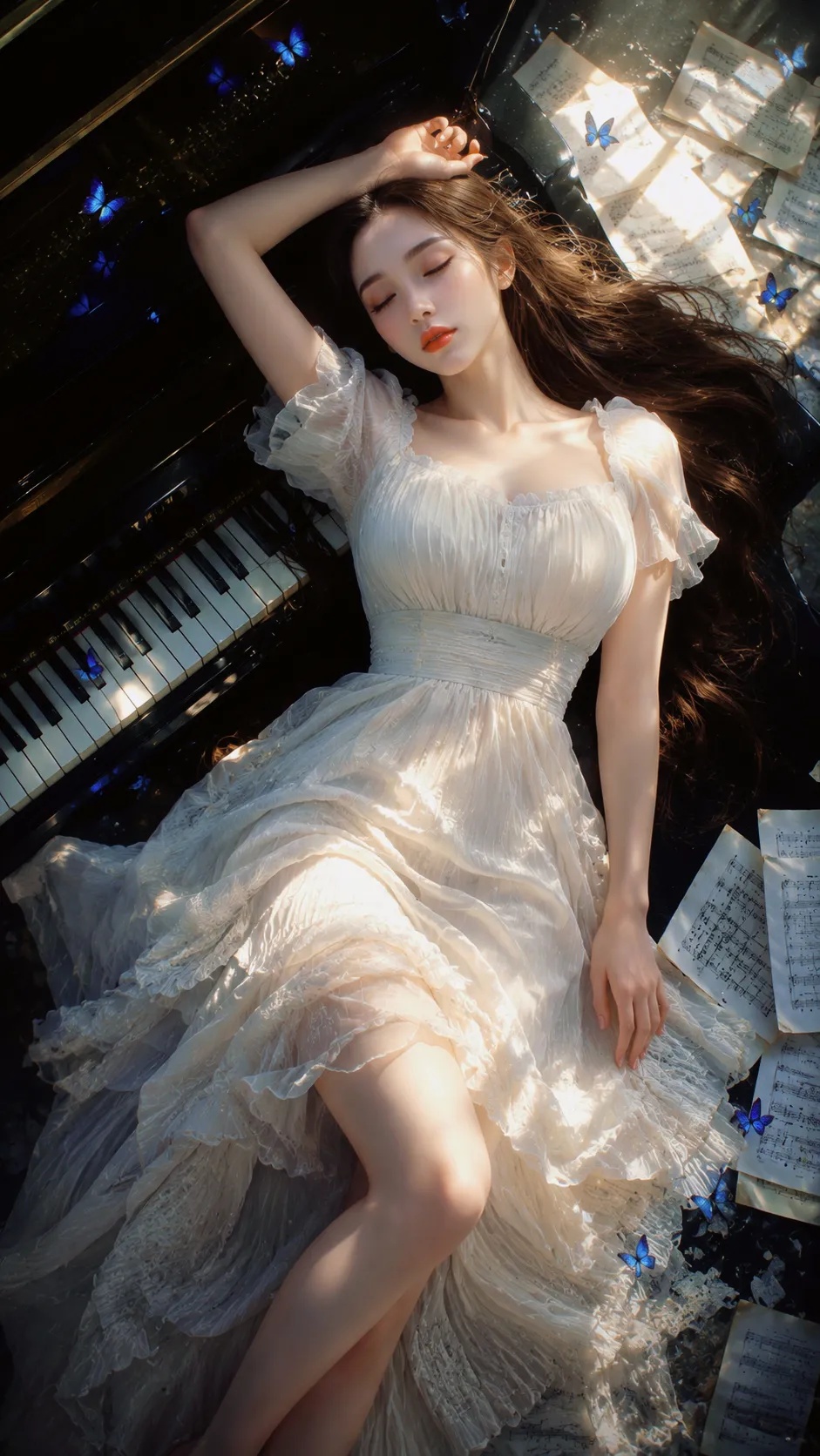 Nocturne of Forgotten Butterflies — Cinematic Piano Editorial