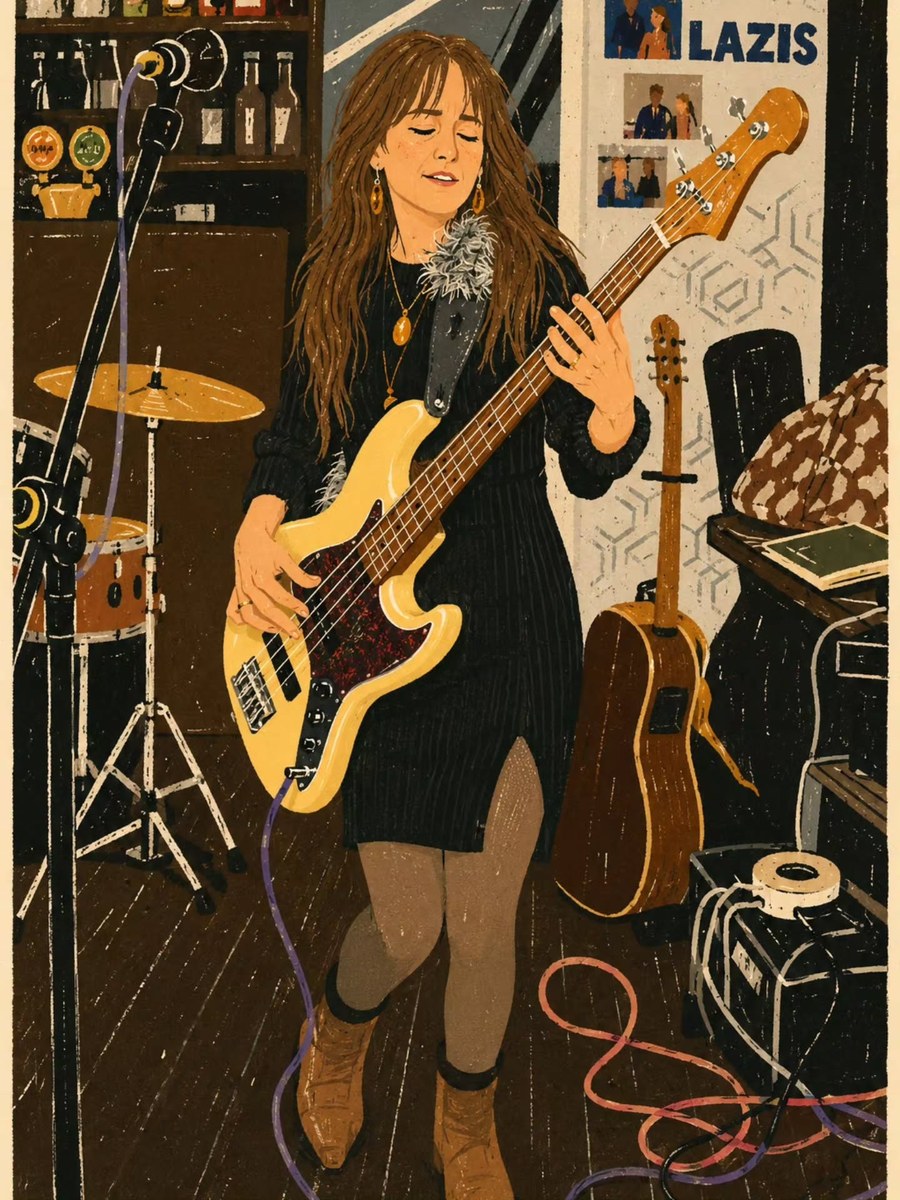Modern Naive Illustrated Poster from a Photo output 9