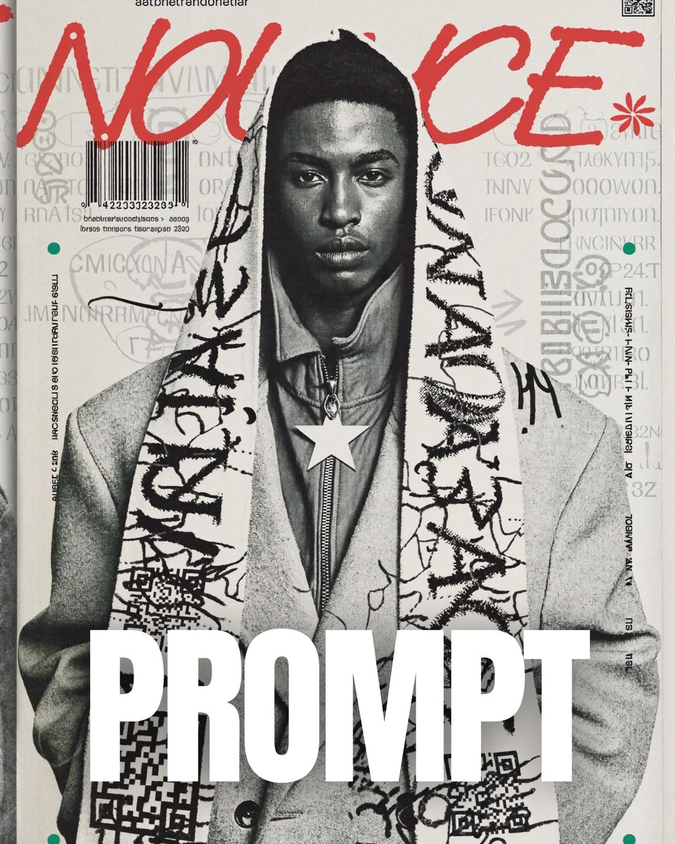 Grayscale Streetwear Editorial Collage