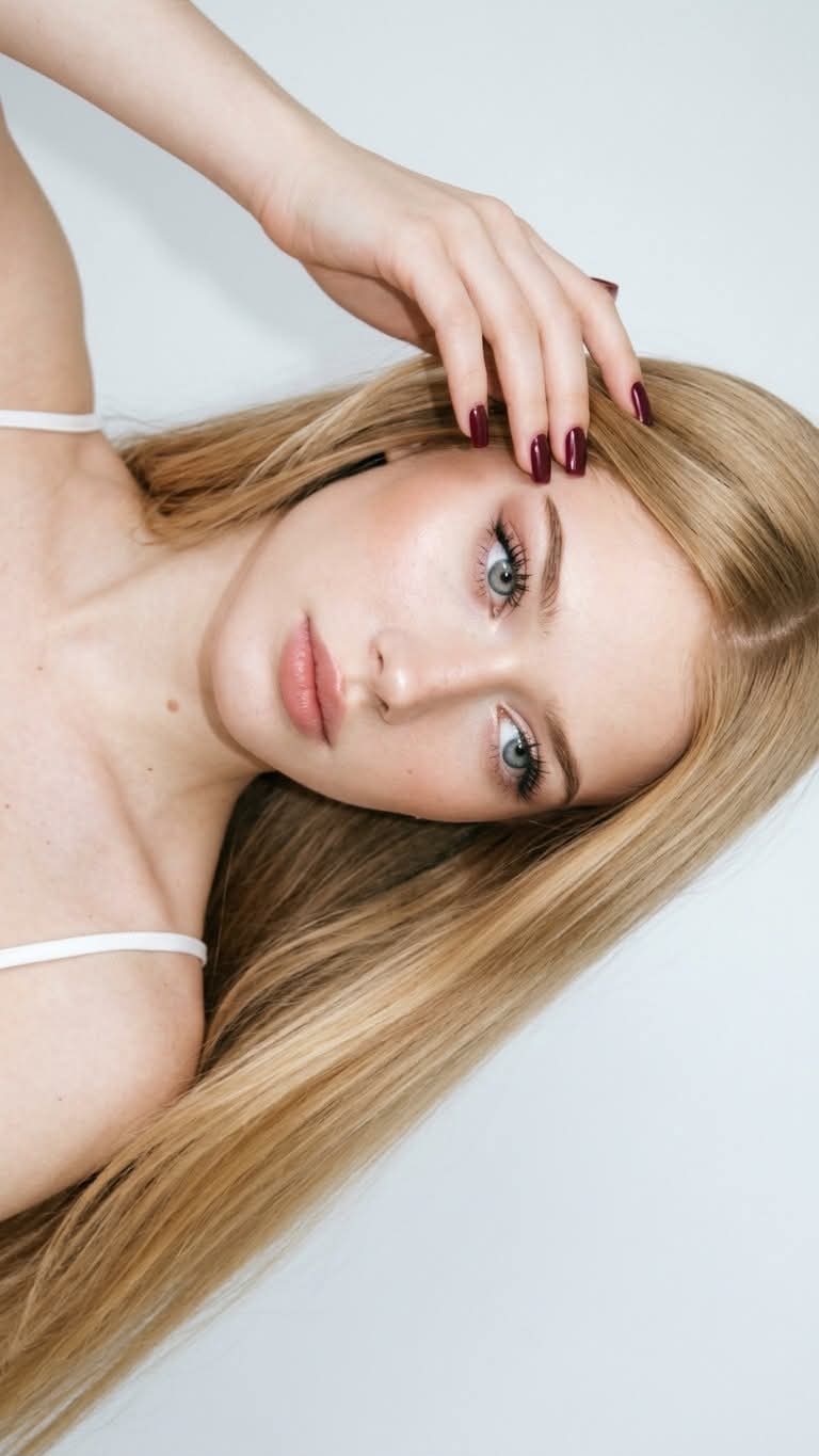 Diagonal Motion-Blur Fashion Portrait