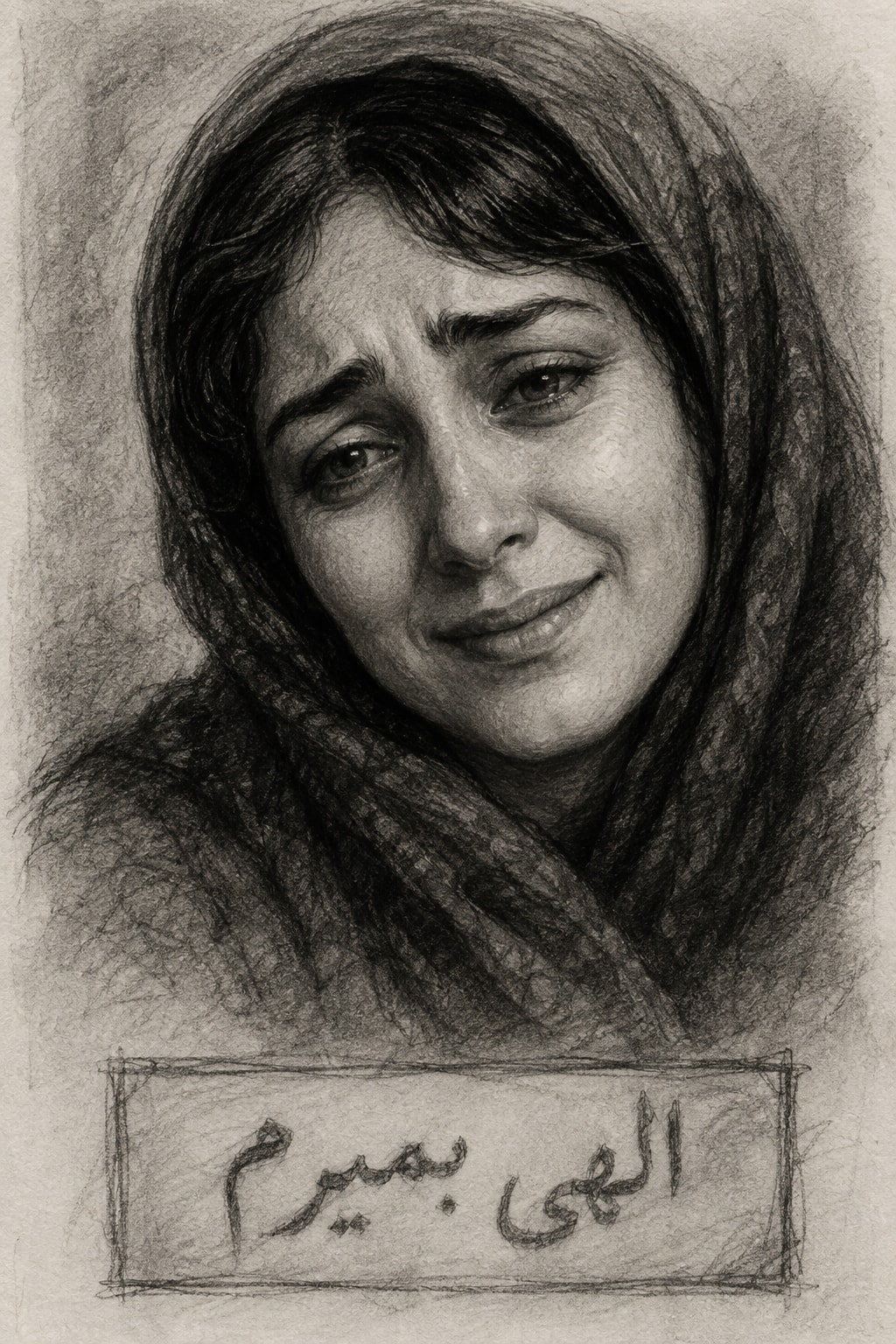 Charcoal Portrait — الهی بمیرم