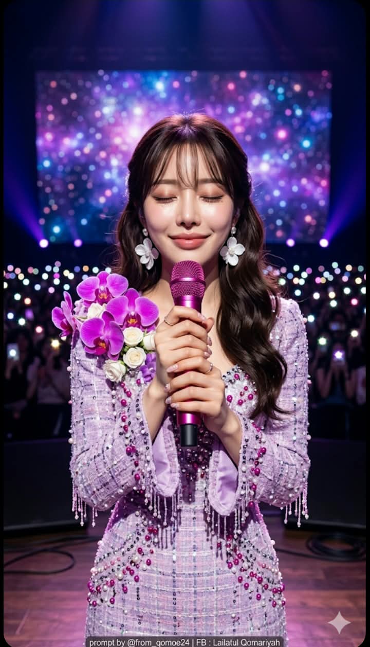 Young Adult Singer on a Concert Stage output 1