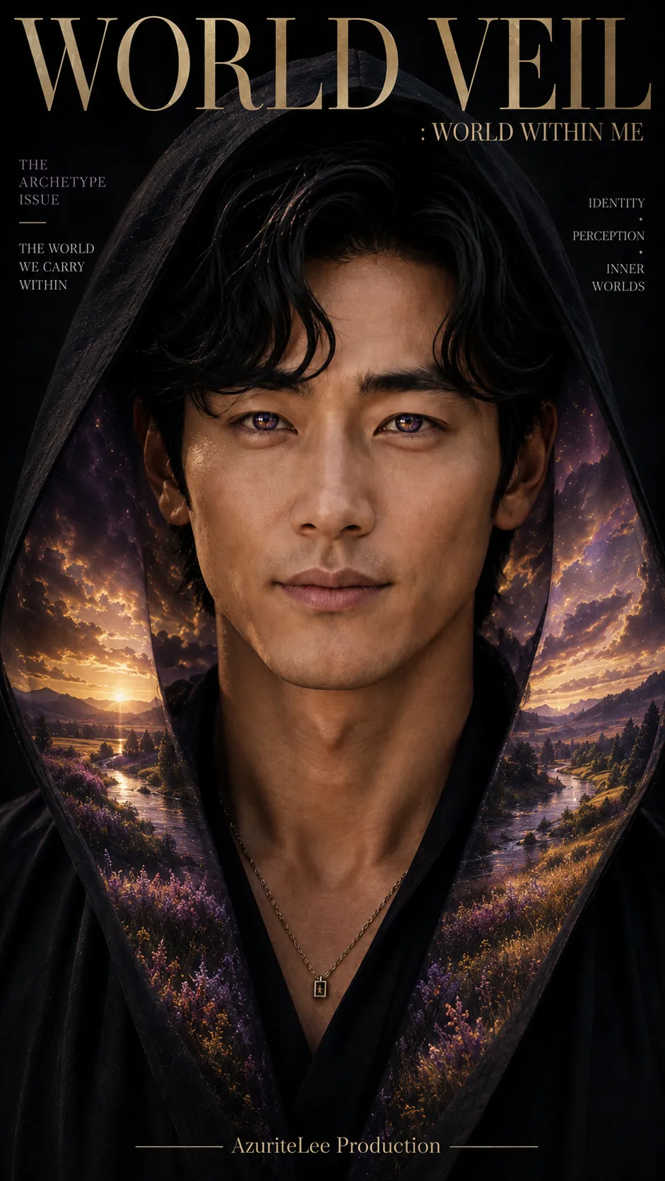 World Veil: World Within Me — Editorial Cover output 4