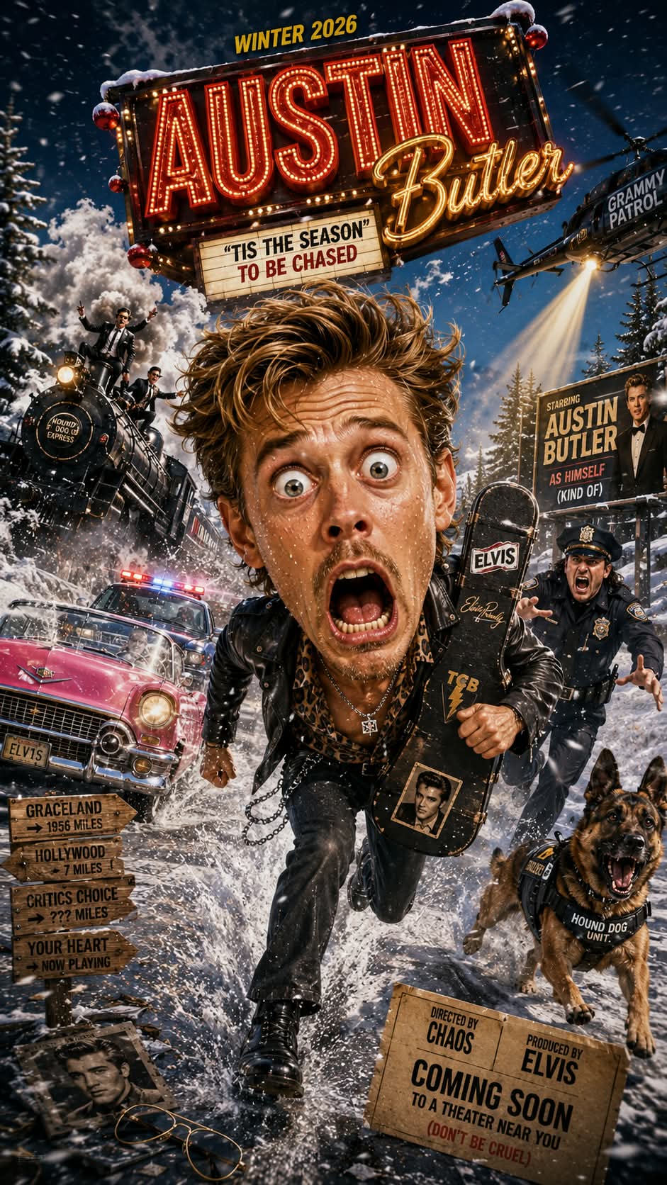 Chaotic 3D Action Blockbuster Poster output 13