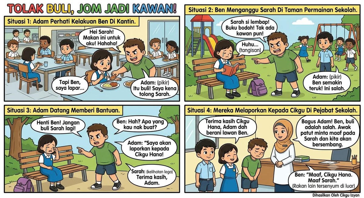 Create Learning Comics for Primary School Students output 5