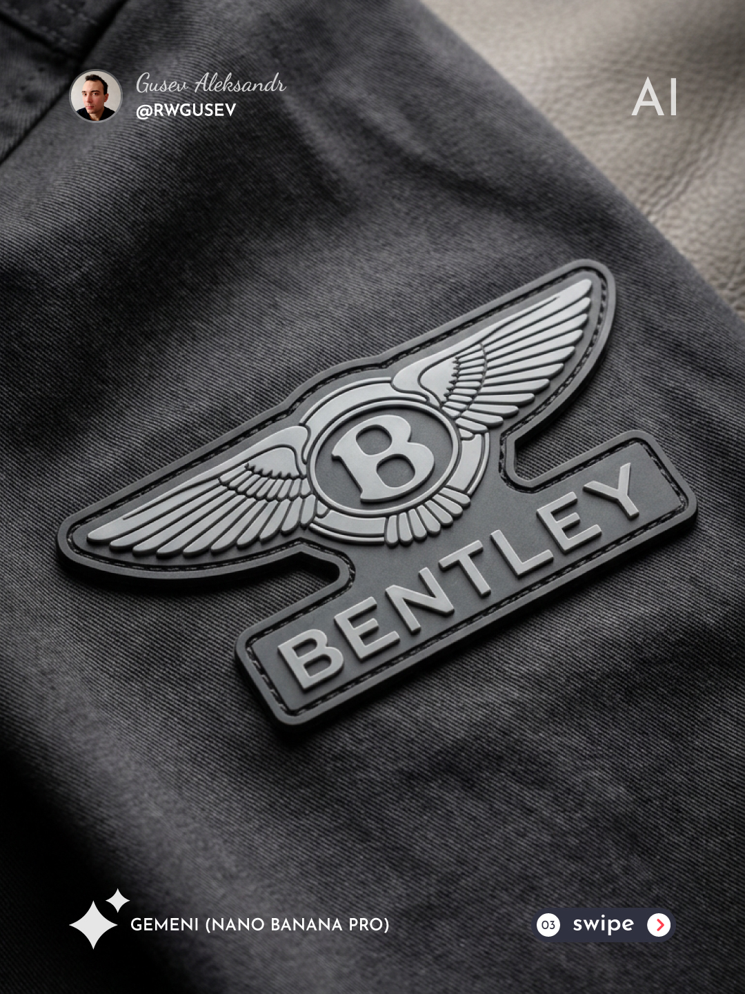 Hyper-Realistic 3D PVC Patch Product Photo output 2