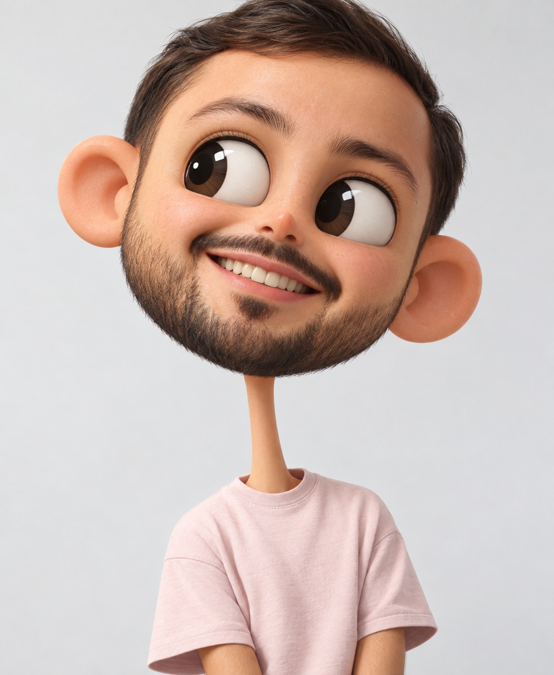 Exaggerated 3D Cartoon Portrait output 2