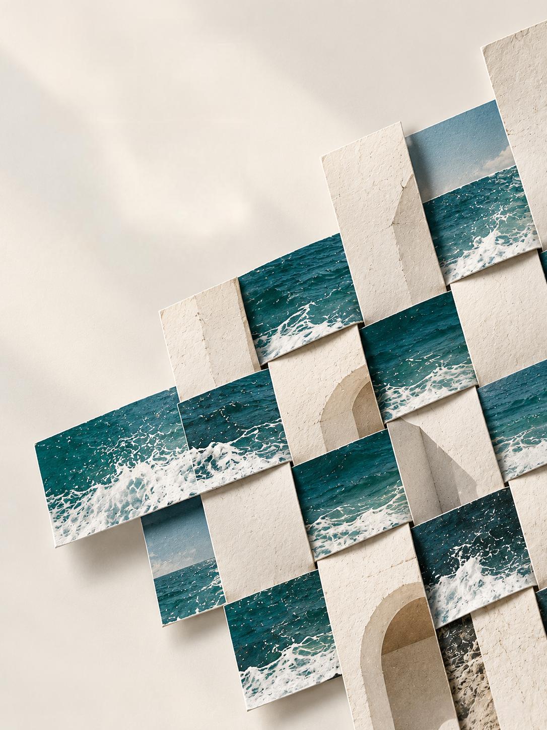 Creative Woven-Photo Artwork from Two Images output 6
