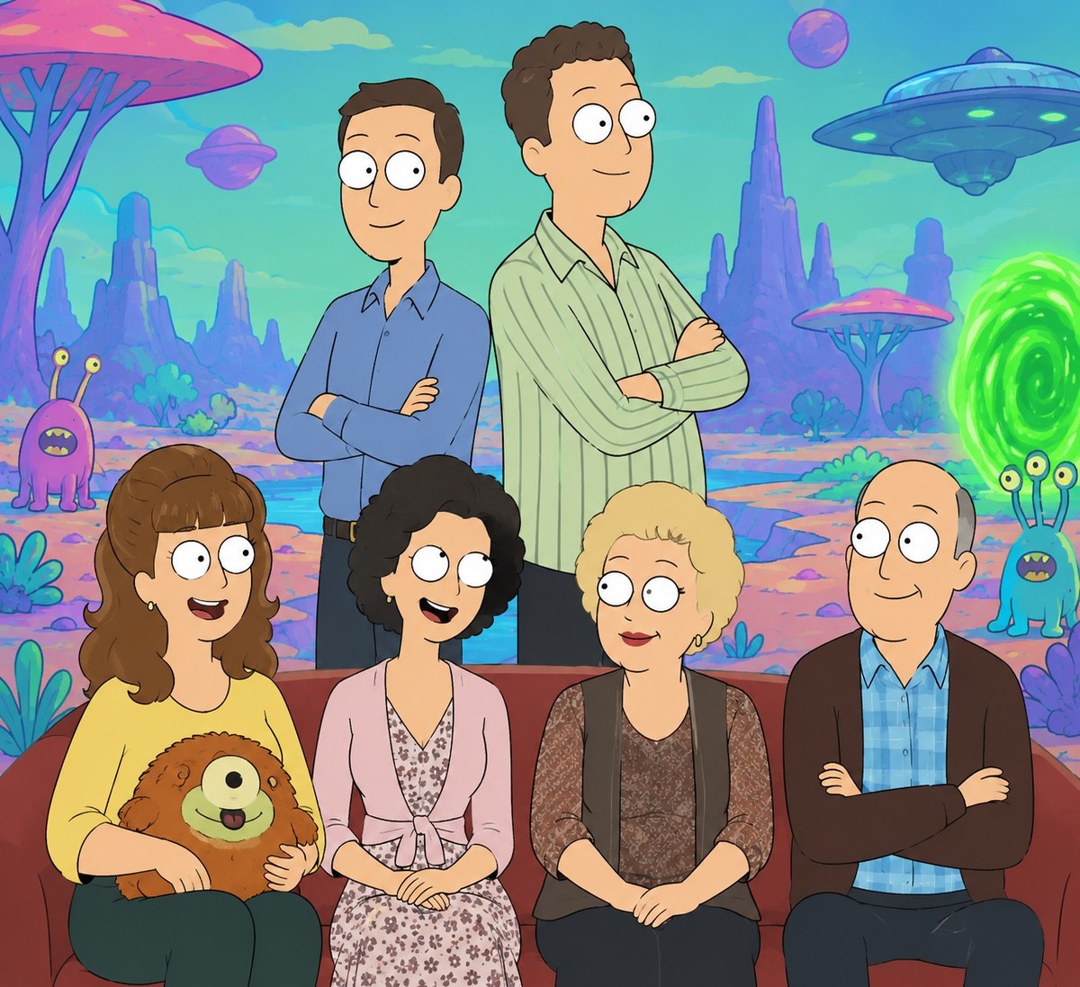 Transform a Person into an Original Rick and Morty-Style Character output 3