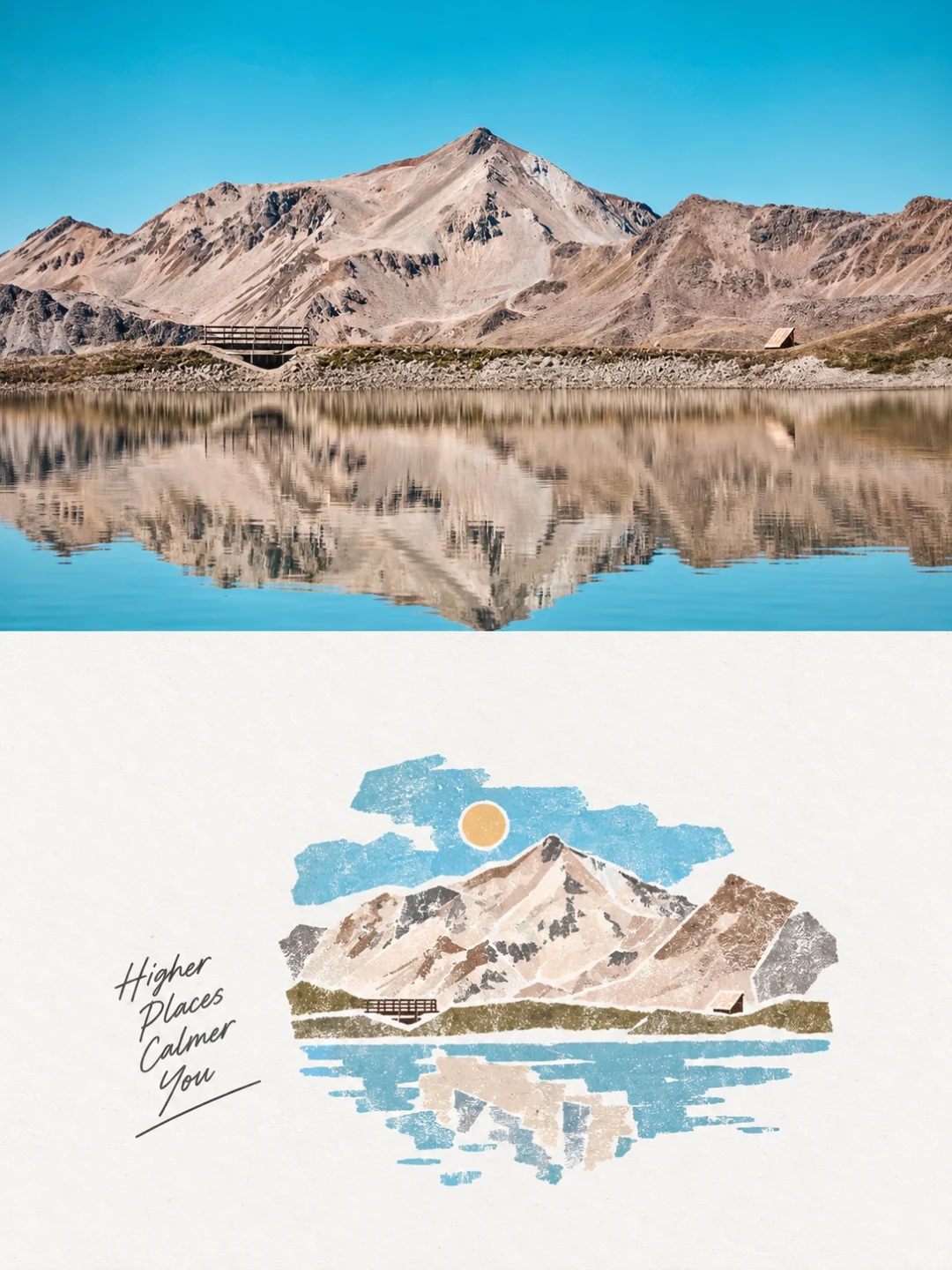 Photo and Cut-Paper Editorial Poster output 4