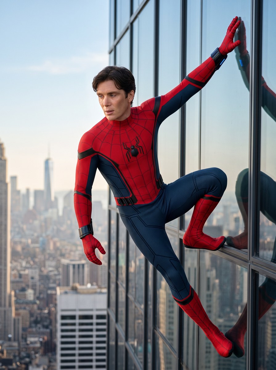 Spider-Man Brand New Day: Glass Skyscraper Editorial Photo output 2