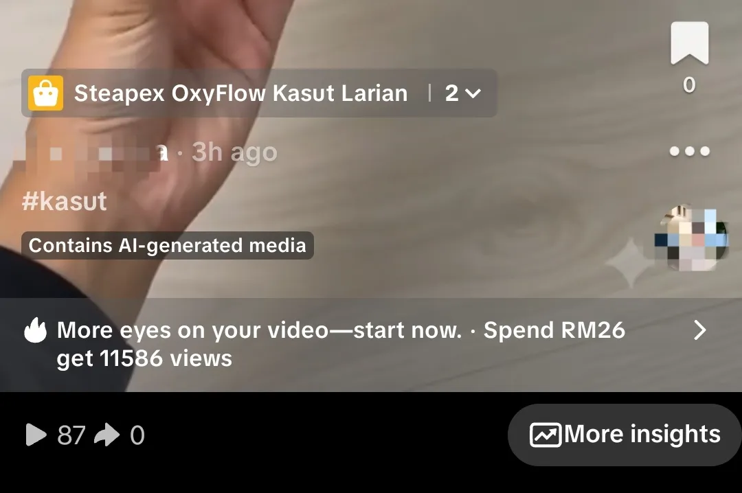 Product UGC Storyboard and Video output 3