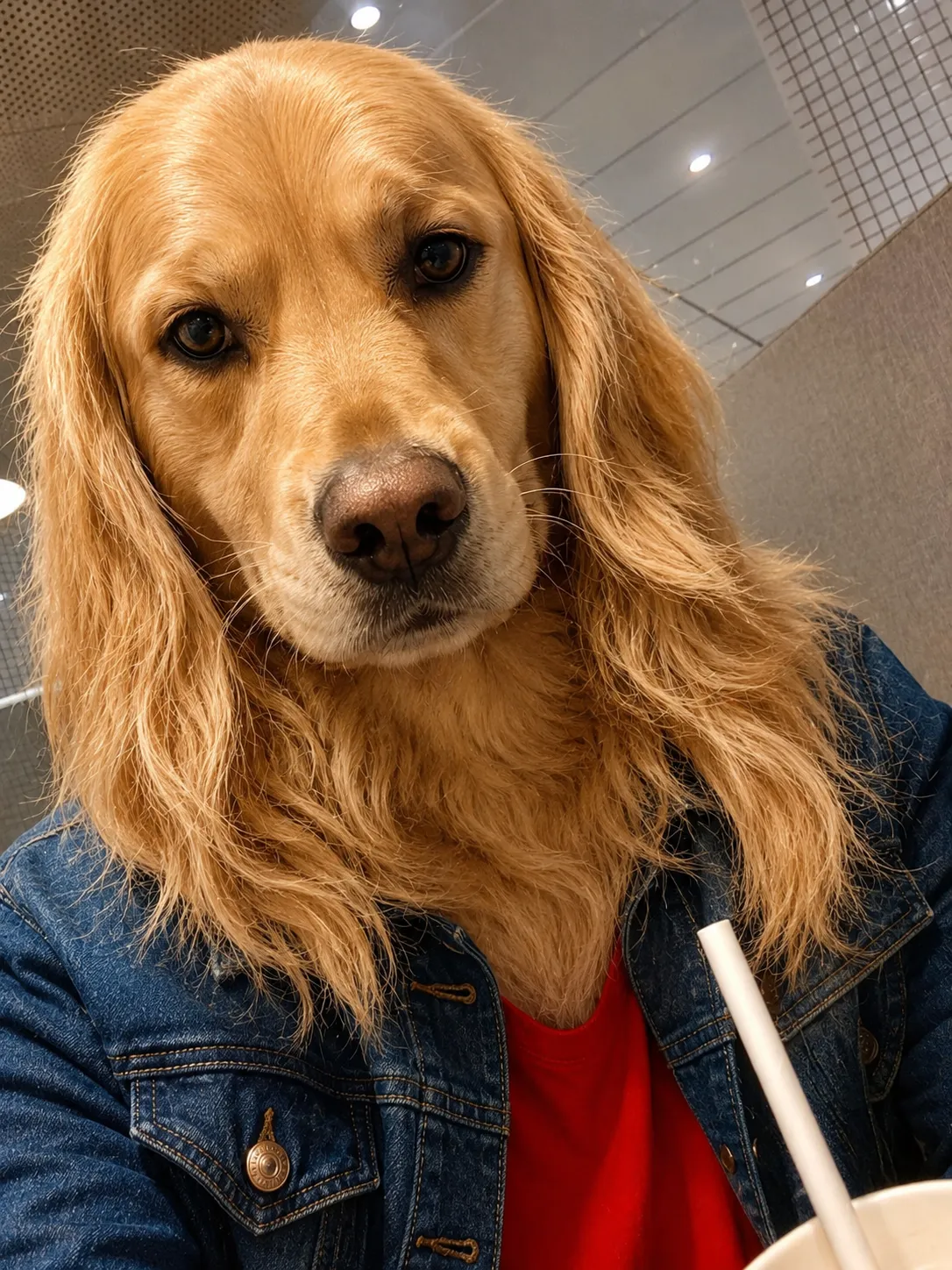 Transform a Person into a Breed-Matched Dog output 2