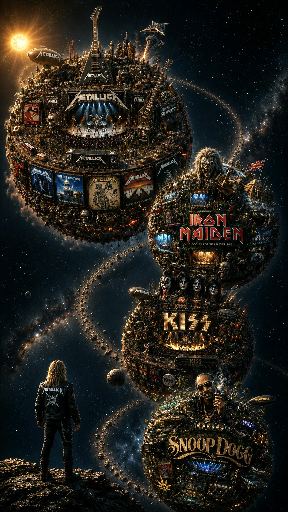 Spherical Planet Diorama of a Pop-Culture Icon output 6