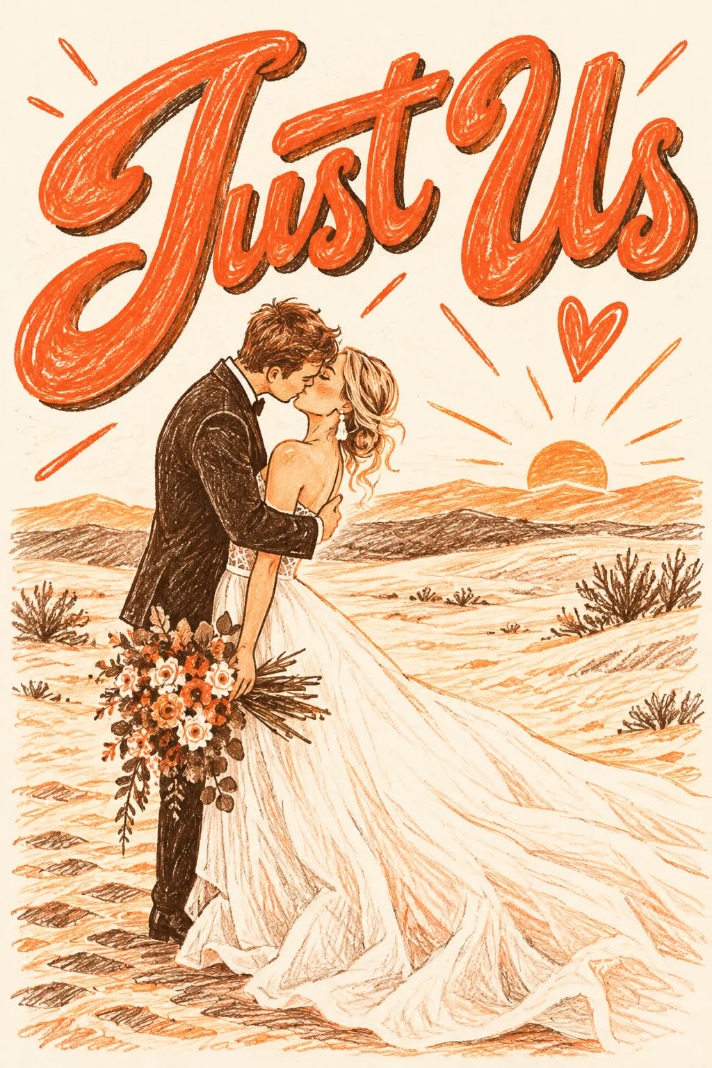 Retro Colored-Pencil Poster from a Photo output 2