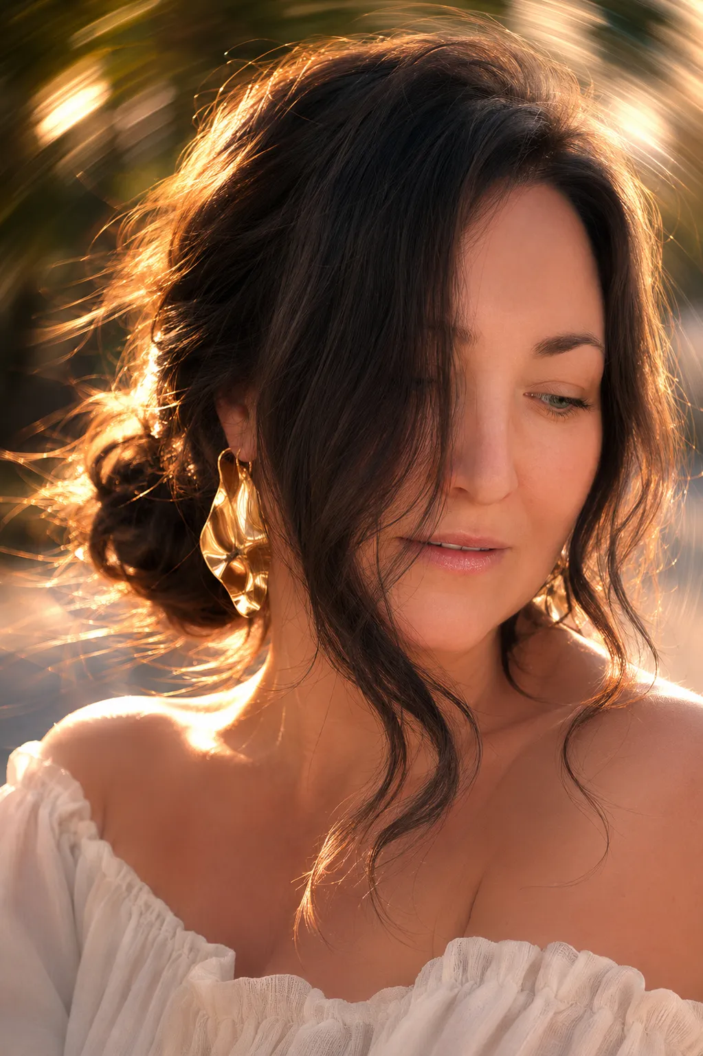 Long-Exposure Motion-Blur Portrait