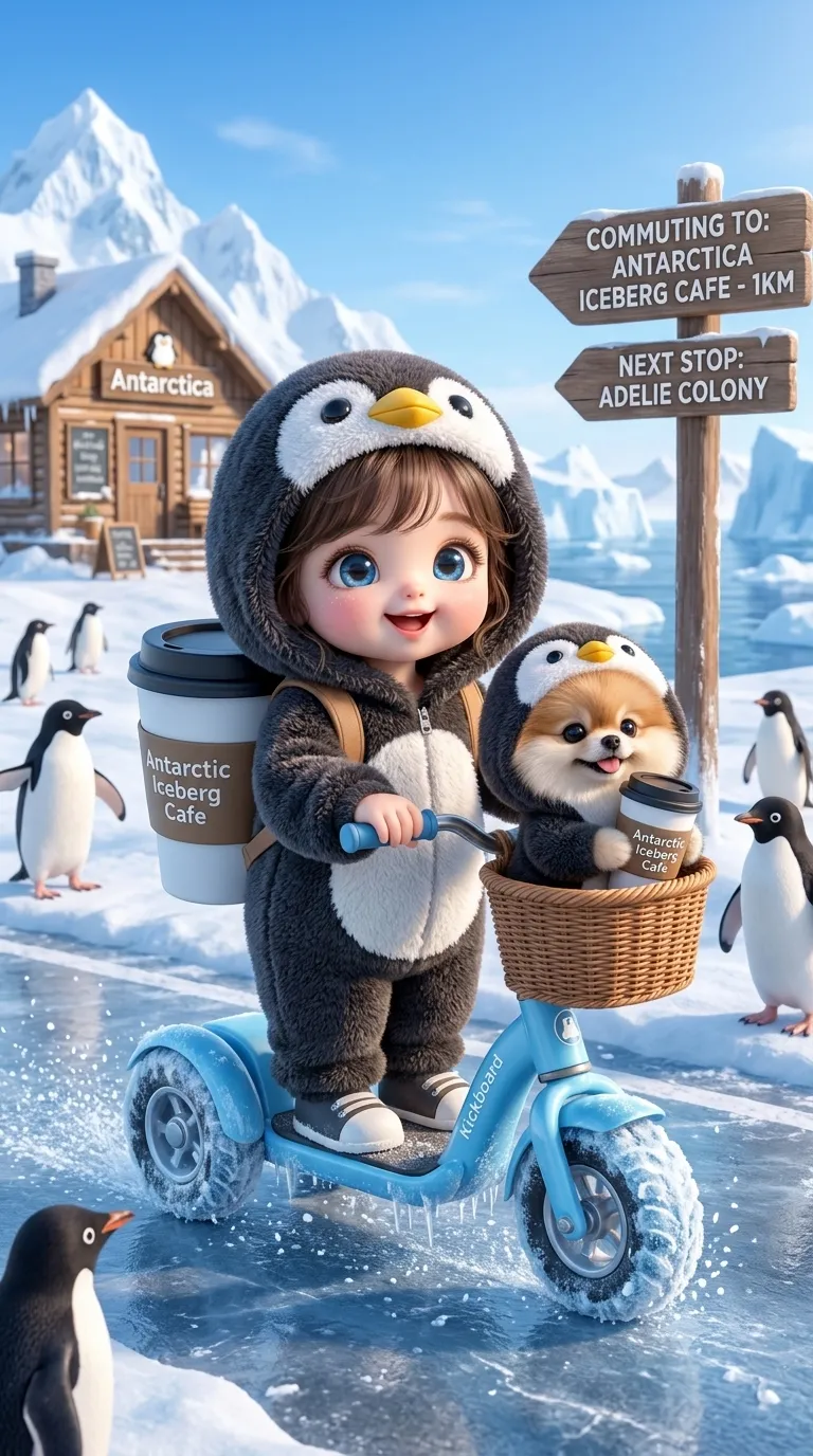 Chibi Commuter’s Antarctic Café Adventure output 5