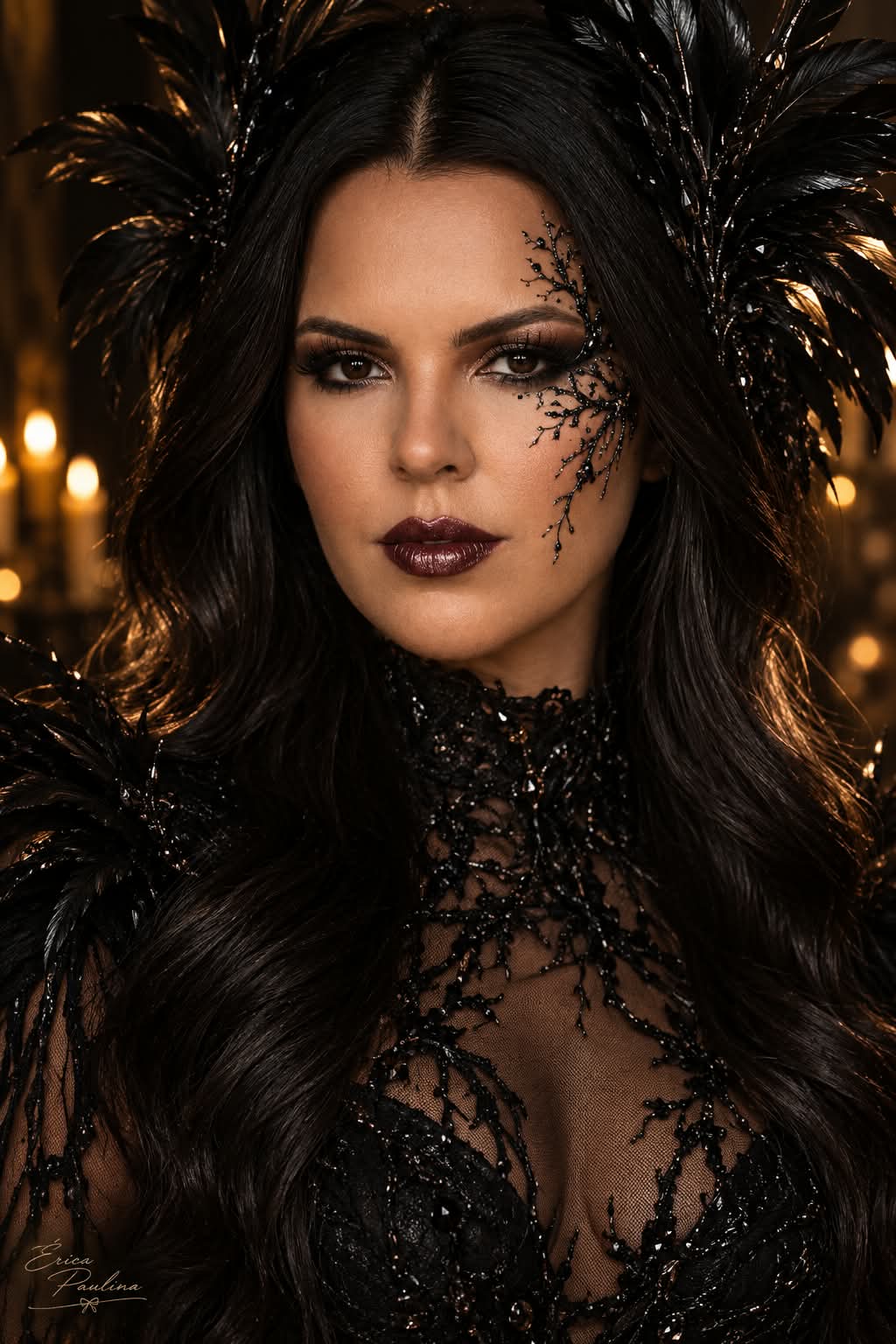 Gothic Queen Luxury Beauty Editorial output 3