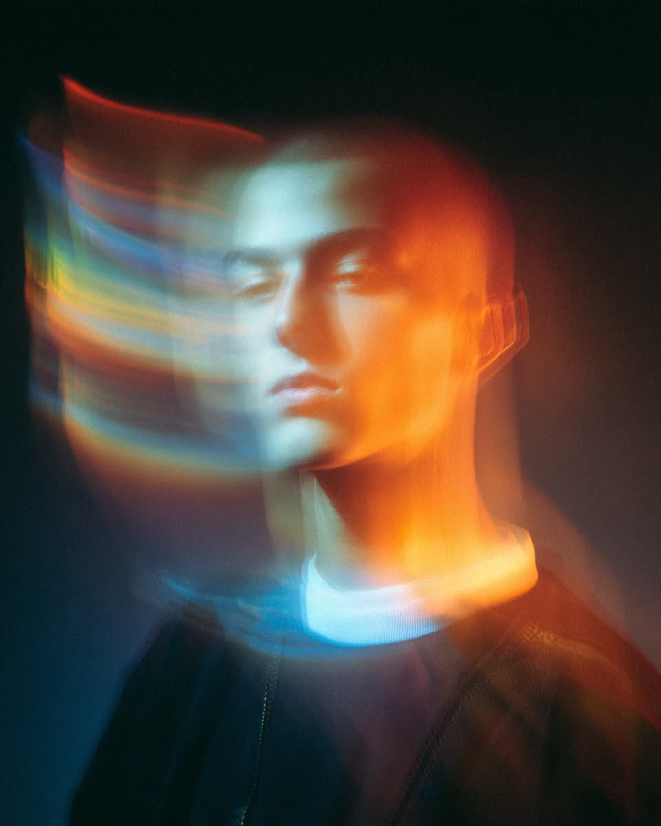 Neon Motion-Blur Streetwear Portrait output 9