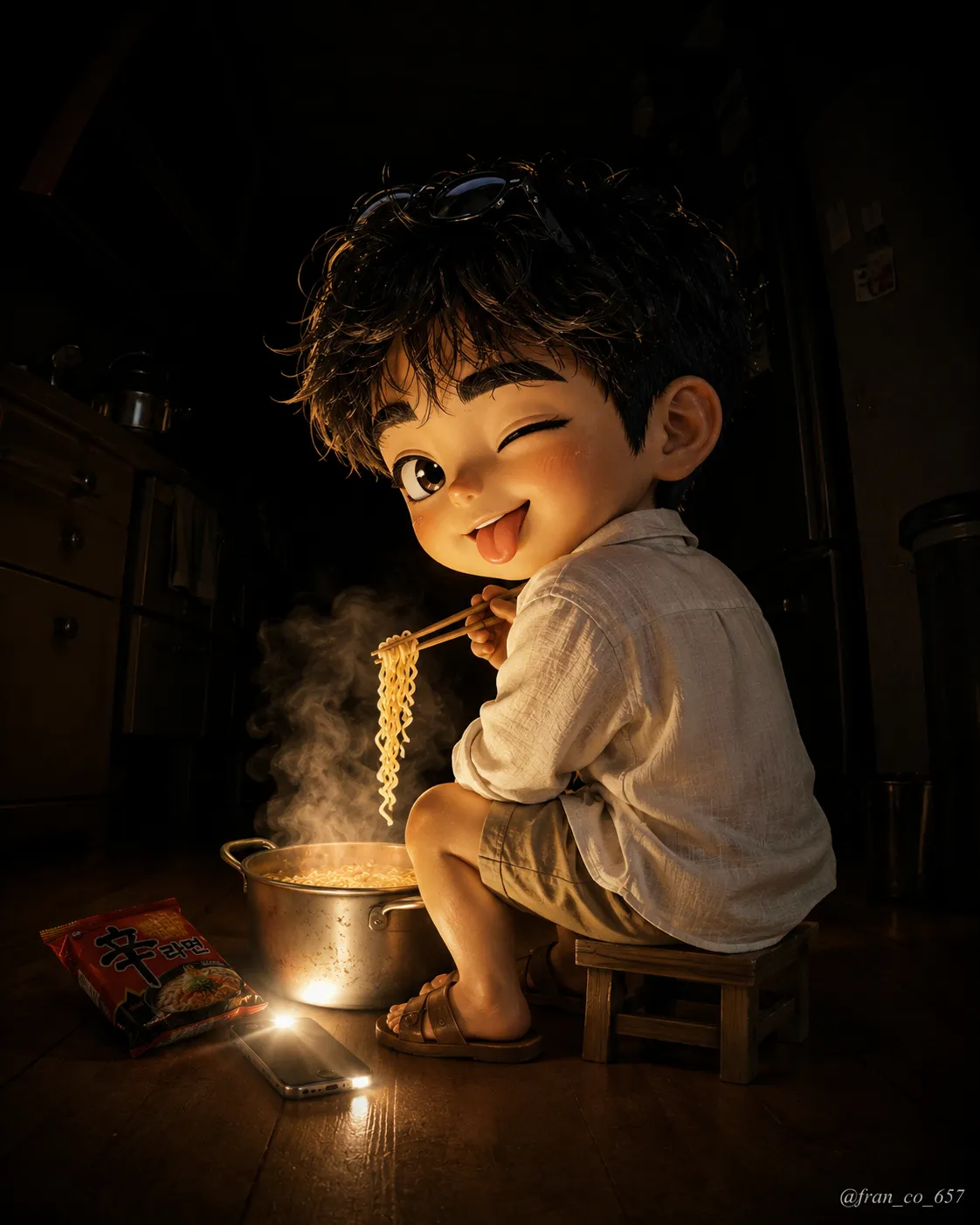 Midnight Ramen Chibi output 1