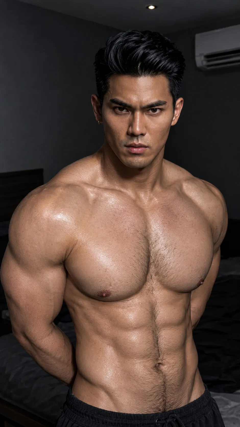 Cinematic Men’s Fitness Portrait output 1