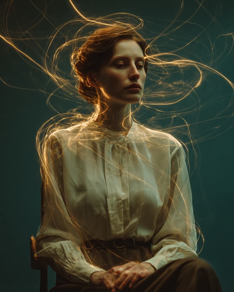 Cinematic Portrait with Radiant Energy output 9