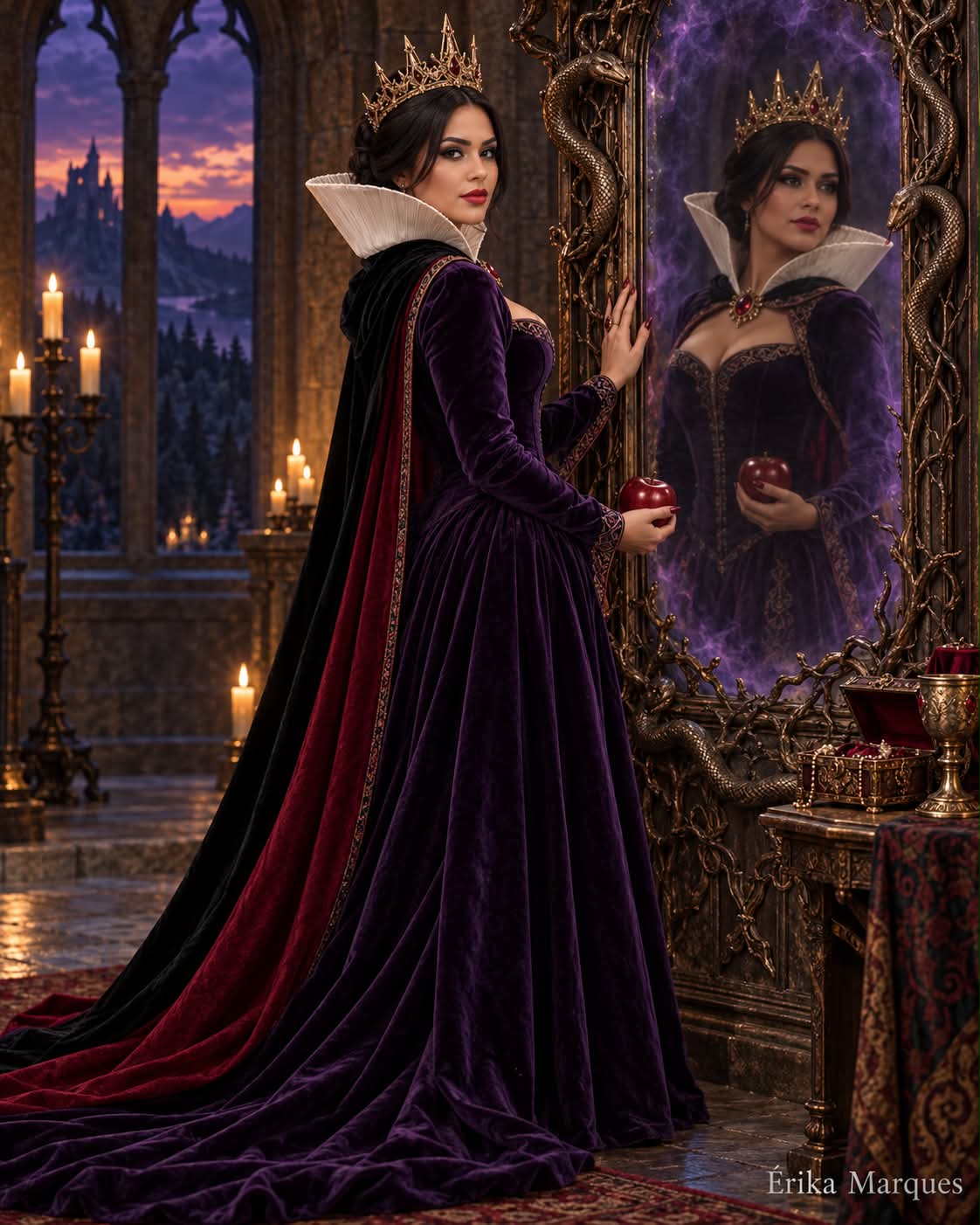 The Evil Queen: Reflection of Obsession output 1