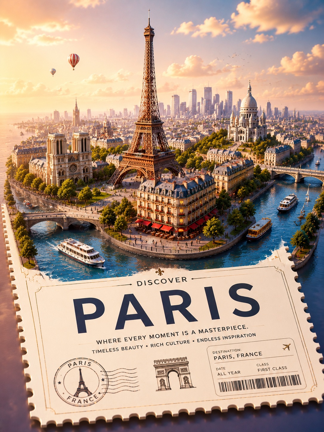 Luxury Isometric Tokyo Travel Poster output 1