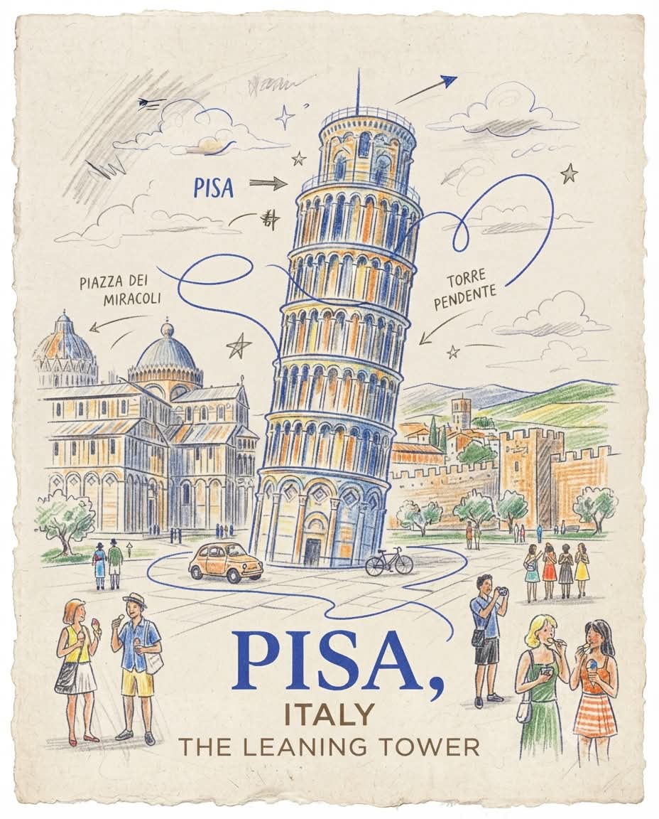 Colored-Pencil Travel Poster output 2