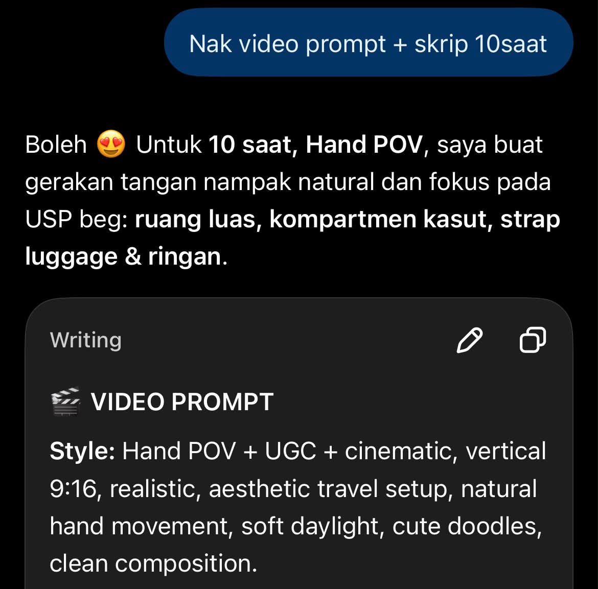 Create a Product Video from a Storyboard output 3