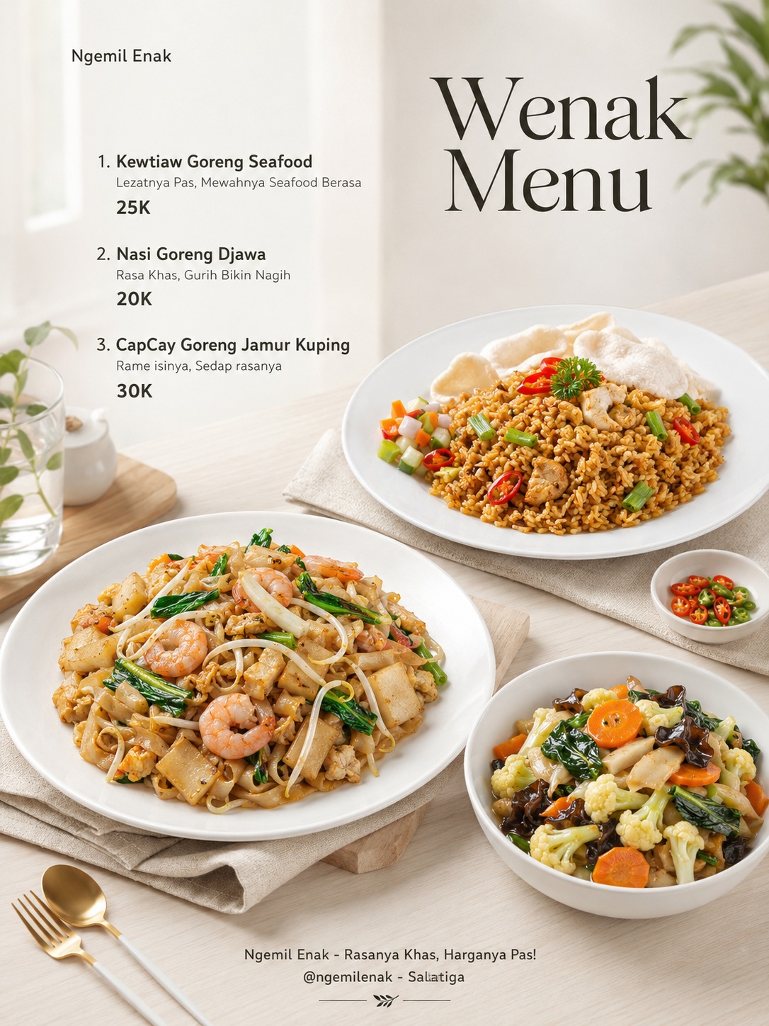 Bright Minimal Food Menu Collection output 3