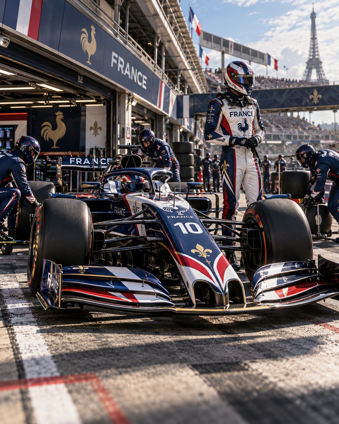 Country-Inspired Formula 1 National Team output 5