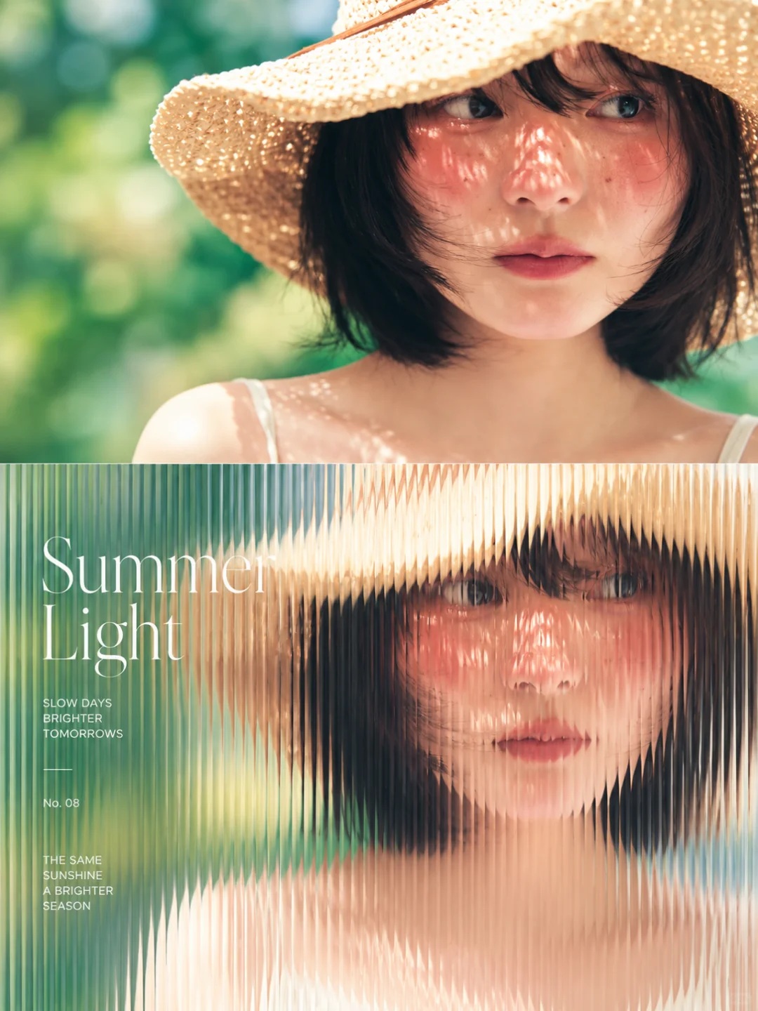 Optical Glass Editorial Diptych Poster