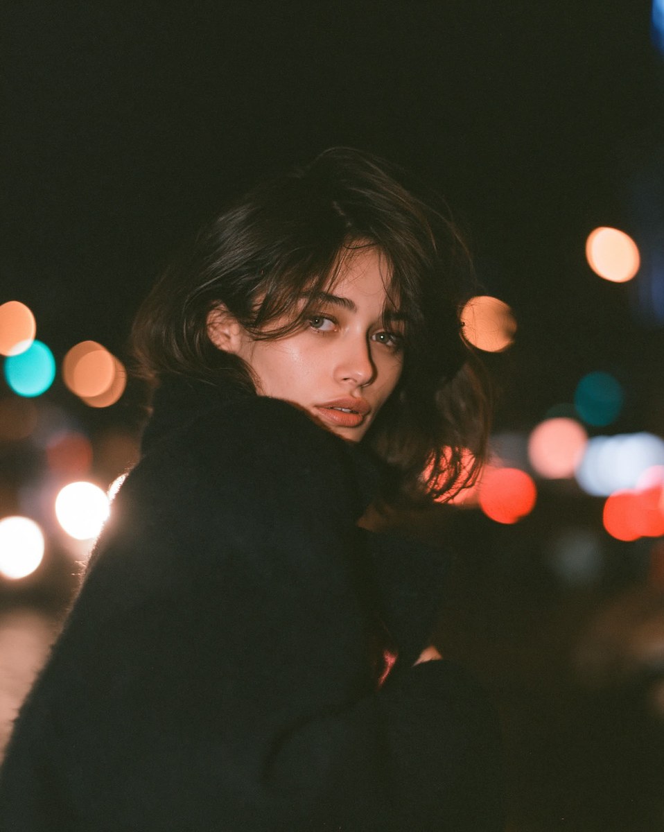 City Night Fashion Portrait output 3
