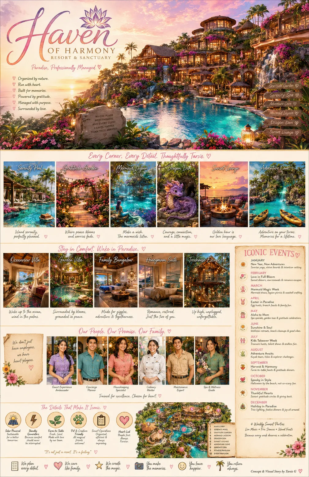 Create a Personalized Resort Concept Poster