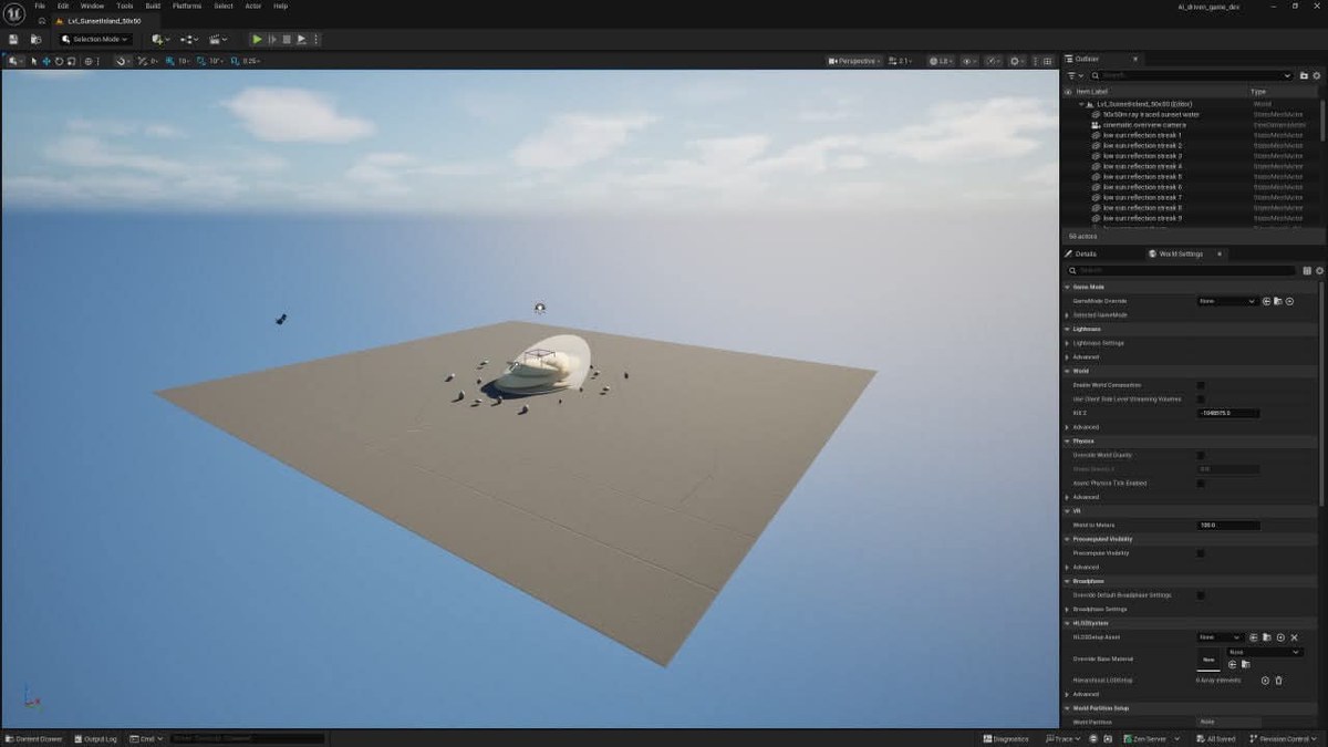 Create a Realistic Sunset Island Scene in Unreal Engine
