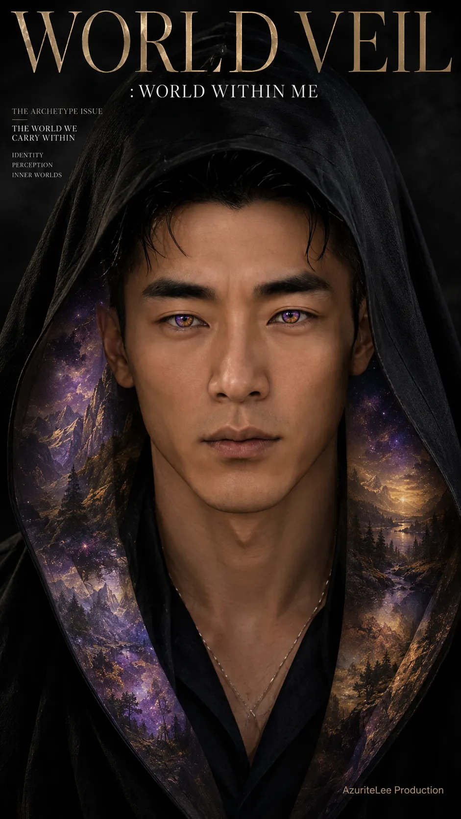 World Veil: World Within Me — Editorial Cover output 3