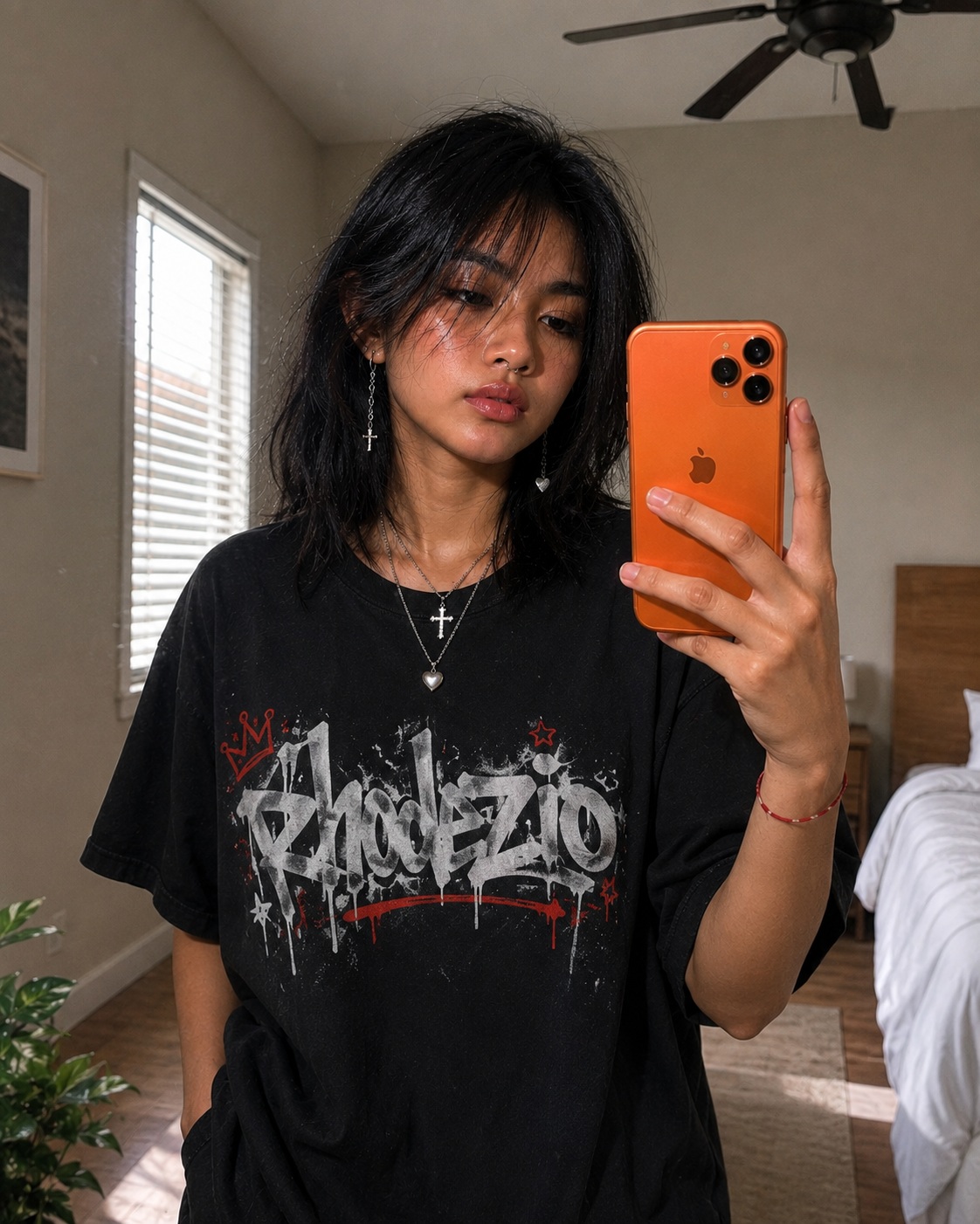 Early-2000s Digital Camera Mirror Selfie output 4