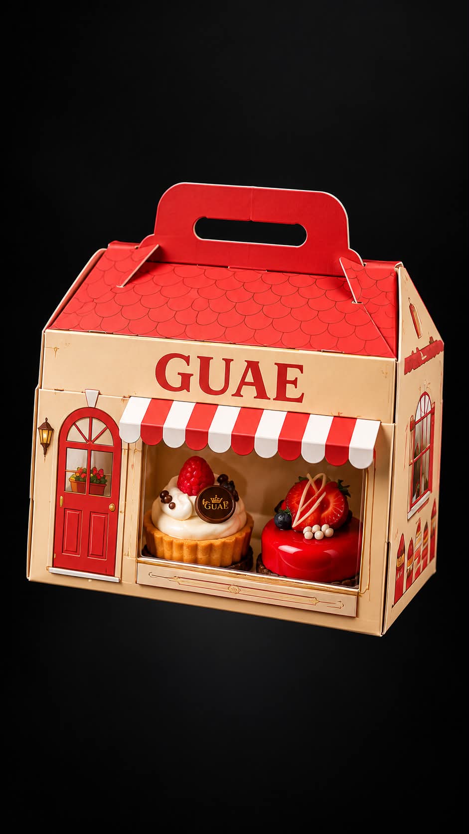 Dessert-Shop Gift Box Assembly Timelapse