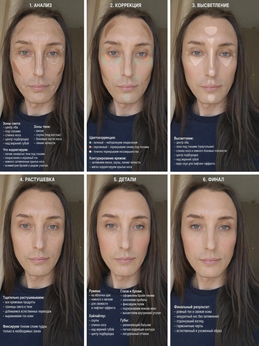Personalized Makeup Instruction from a Face Photo output 5