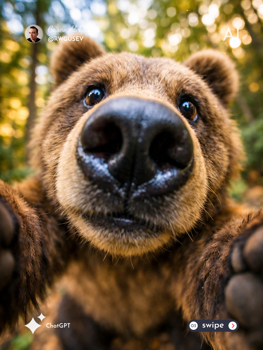 Exaggerated Animal Selfie output 3