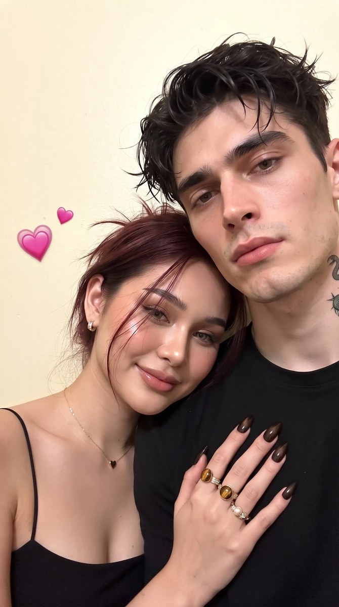 Candid Close-Up Couple Selfie output 3