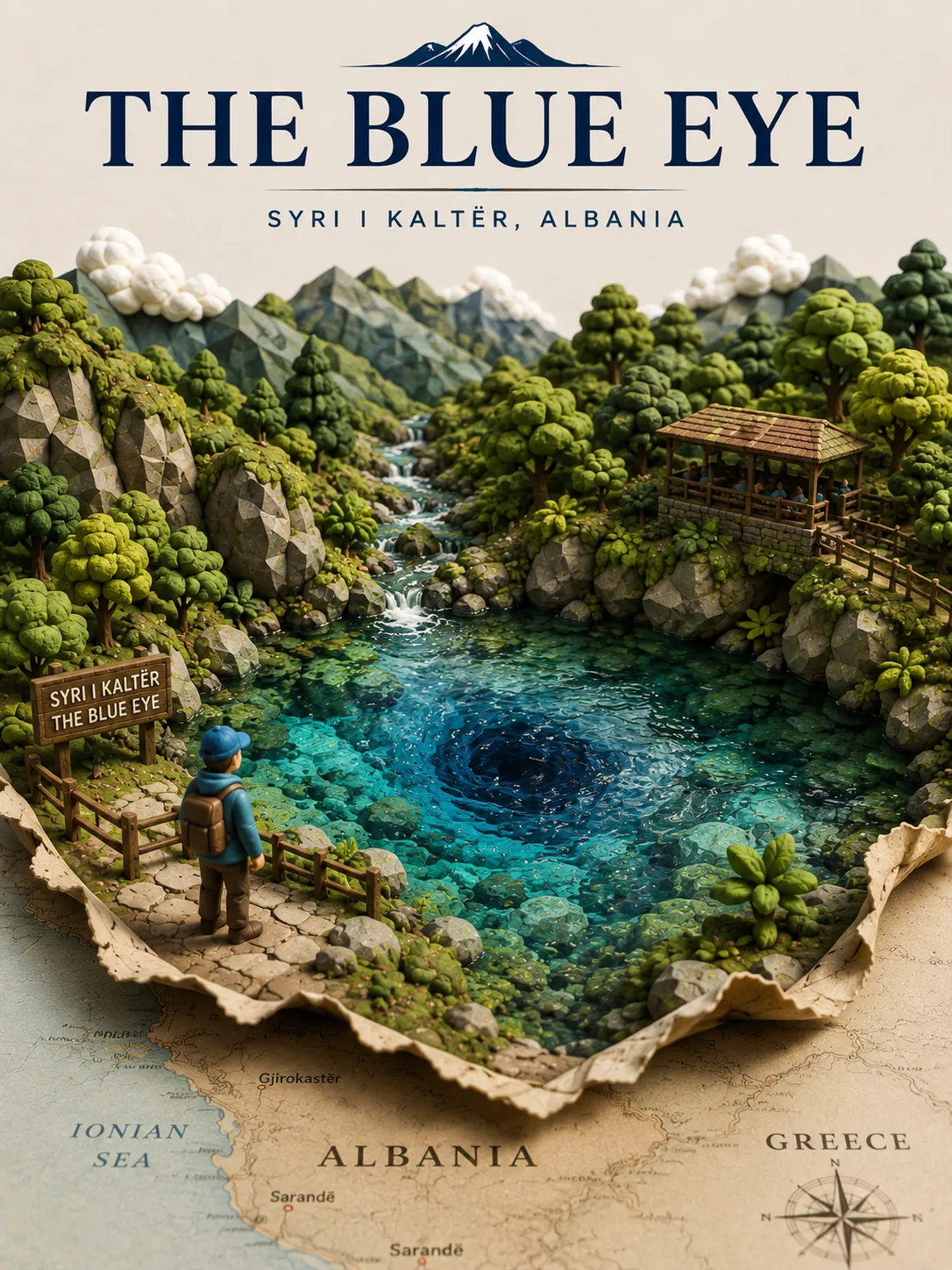 Handcrafted Miniature Travel Poster output 5